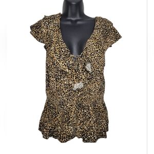 Leopard Print Women's Dress